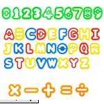 Rimobul Alphabet & Numbers Dough Cutter Kit,1.5- 2,Set of 41  B01INB3UI6